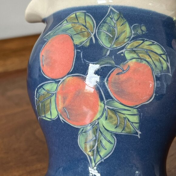 Bandon Pottery Apple Creamer Made in Ireland R&J Forrester 4" Small Pitcher - Picture 3 of 11